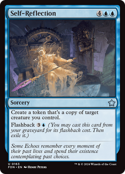Self-Reflection (FDN-163) - Foundations Foil