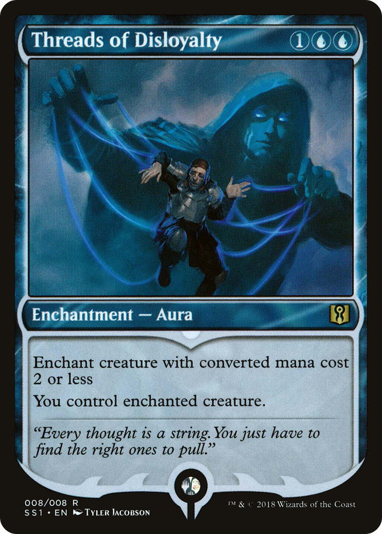 Threads of Disloyalty (SS1-008) - Signature Spellbook: Jace