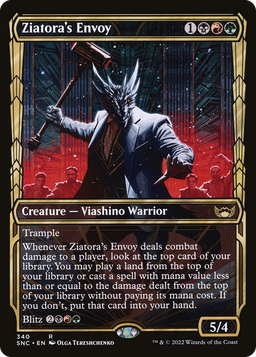 Ziatora's Envoy (Showcase) (SNC-340) - Streets of New Capenna: (Showcase)