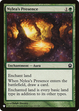 Nylea's Presence (LIST-THS-169) - The List