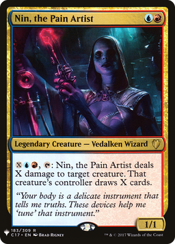Nin, the Pain Artist (LIST-183/309) - The List