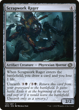 Scrapwork Rager (BRO-123) - The Brothers' War Foil