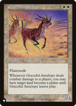 Graceful Antelope (LIST-24/350) - The List