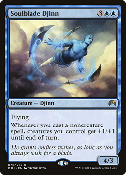 Soulblade Djinn (ORI-075) - Magic Origins Foil