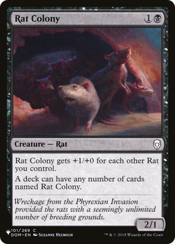 Rat Colony (LIST-101/269) - The List