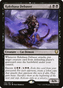 Rakshasa Debaser (CMR-146) - Commander Legends Foil