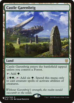Castle Garenbrig (LIST-240/269) - The List