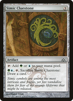 Simic Cluestone (DGM-145) - Dragon's Maze Foil