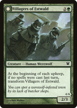 Villagers of Estwald (ISD-209) - Innistrad: (Double Faced Transform) Foil
