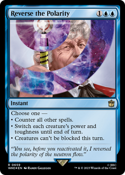 Reverse the Polarity (Surge Foil) (WHO-659) - Doctor Who Foil