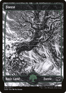 Forest (276) (VOW-276) - Innistrad: Crimson Vow: (Showcase)