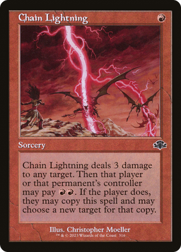 Chain Lightning (Retro Frame) (DMR-316) - Dominaria Remastered