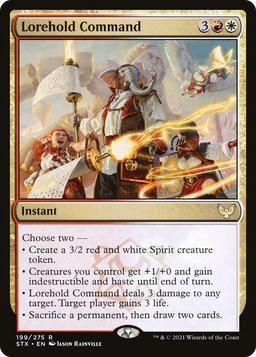 Lorehold Command (STX-199) - Strixhaven: School of Mages Foil
