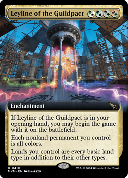 Leyline of the Guildpact (Extended Art) (MKM-418) - Murders at Karlov Manor: (Extended Art)