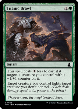 Titanic Brawl (RVR-158) - Ravnica Remastered