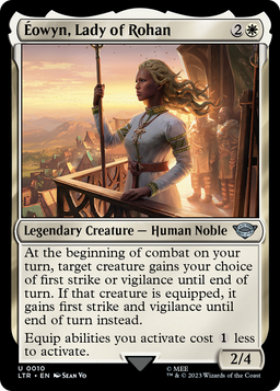 Eowyn, Lady of Rohan (LTR-010) - The Lord of the Rings: Tales of Middle-earth Foil