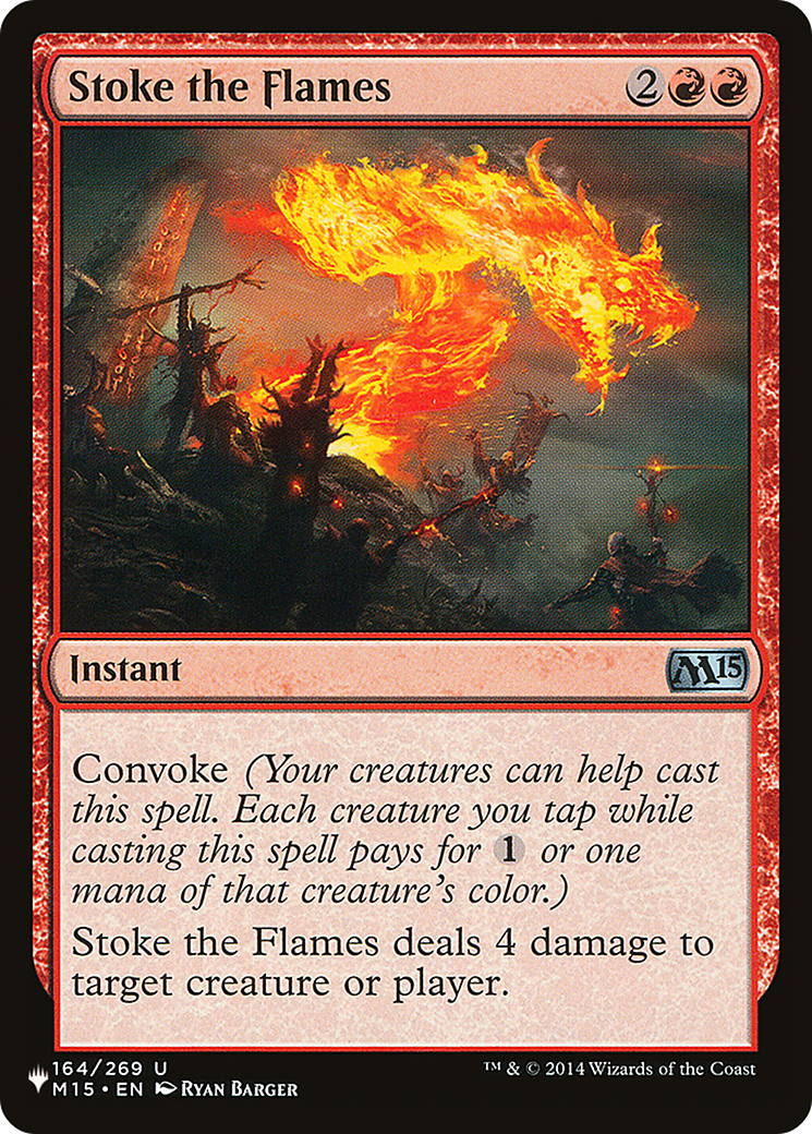 Stoke the Flames (LIST-164/269) - The List