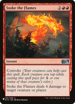 Stoke the Flames (LIST-164/269) - The List