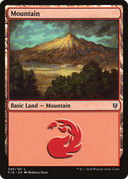 Mountain (346) (C16-346) - Commander 2016