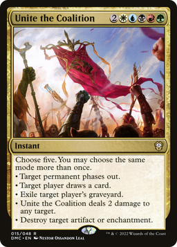 Unite the Coalition (DMC-015) - Dominaria United Commander