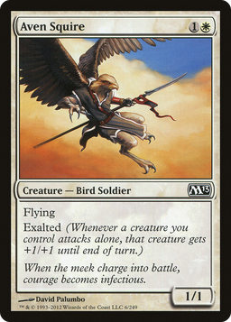 Aven Squire (M13-006) - Magic 2013 Foil