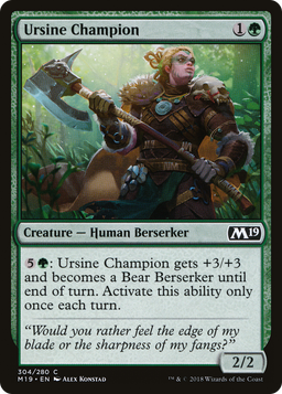 Ursine Champion (M19-304) - Core Set 2019