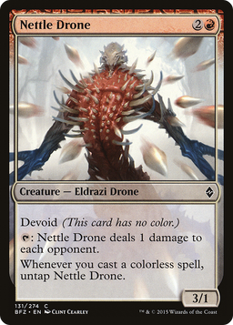 Nettle Drone (BFZ-131) - Battle for Zendikar: (devoid) Foil