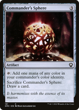 Commander's Sphere (DMC-181) - Dominaria United Commander
