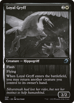 Loyal Gryff (DBL-026) - Innistrad: Double Feature Foil