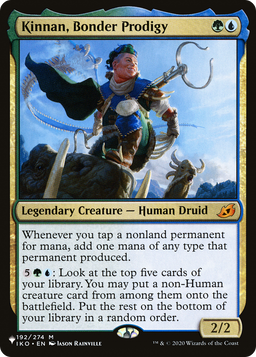 Kinnan, Bonder Prodigy (LIST-192) - The List