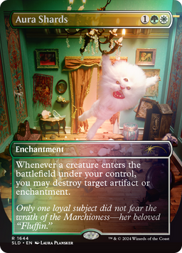 Aura Shards (Rainbow Foil) (SLD-1644) - Secret Lair Drop (Borderless) Foil