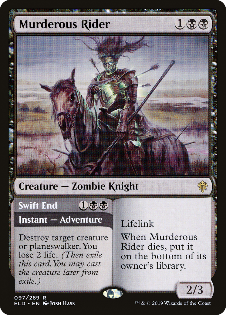 Murderous Rider (ELD-097) - Throne of Eldraine Foil