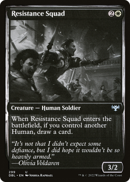 Resistance Squad (DBL-299) - Innistrad: Double Feature