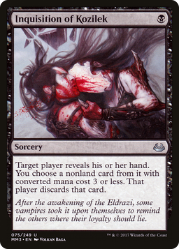 Inquisition of Kozilek (MM3-075) - Modern Masters 2017 Foil