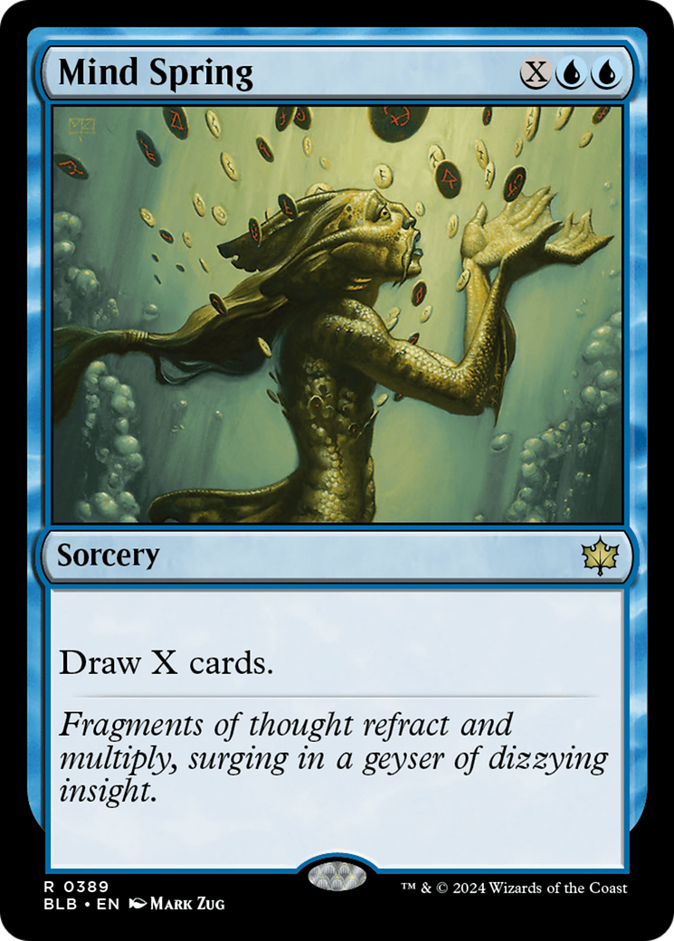 Mind Spring (BLB-389) - Bloomburrow