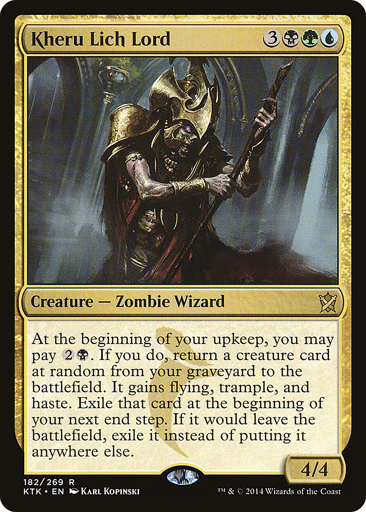 Kheru Lich Lord (KTK-182) - Khans of Tarkir