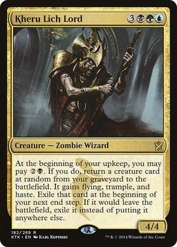 Kheru Lich Lord (KTK-182) - Khans of Tarkir