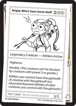 Brigid, Who's Seen Some Stuff (MB2PC-) - Mystery Booster 2