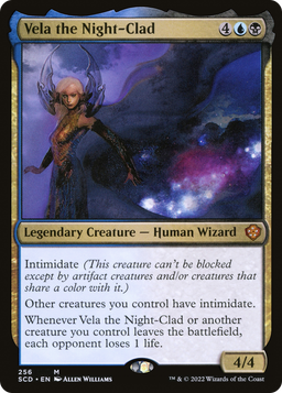 Vela the Night-Clad (SCD-256) - Starter Commander Decks