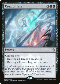 Crux of Fate (FRF-65★) - Fate Reforged Foil