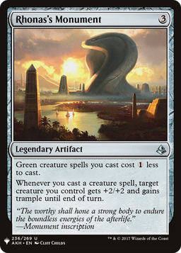 Rhonas's Monument (LIST-236) - The List