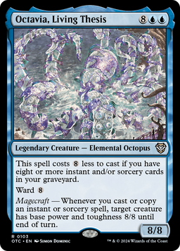 Octavia, Living Thesis (OTC-103) - Outlaws of Thunder Junction Commander