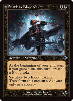 Restless Bloodseeker (Retro Frame) (INR-463) - Innistrad Remastered Foil