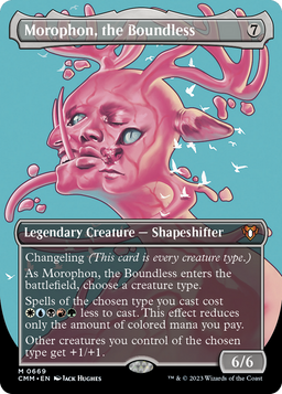 Morophon, the Boundless (Borderless) (CMM-669) - Commander Masters