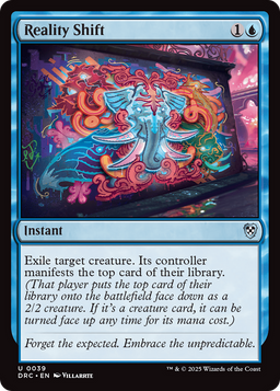 Reality Shift (DRC-039) - Commander: Aetherdrift