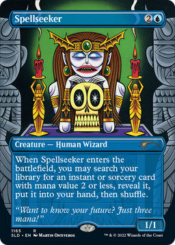 Spellseeker (SLD-1165) - Secret Lair Drop (Borderless) Foil