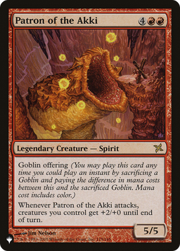 Patron of the Akki (LIST-115/165) - The List