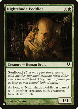 Nightshade Peddler (LIST-187/244) - The List
