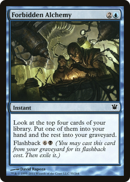 Forbidden Alchemy (ISD-055) - Innistrad Foil