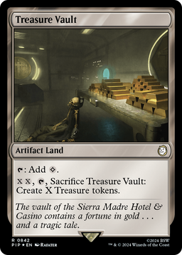 Treasure Vault (Surge Foil) (PIP-842) - Fallout Foil